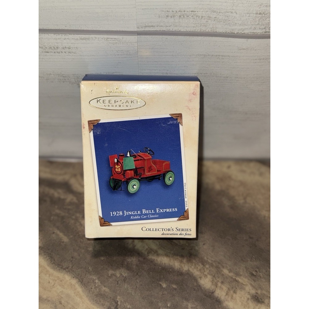 Kiddie Car 1928 Jingle Bell Express Hallmark 2002‎ Ornament